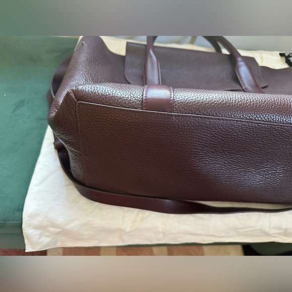 Cuyana Trapeze Satchel - Burgundy - Picture 6 of 8